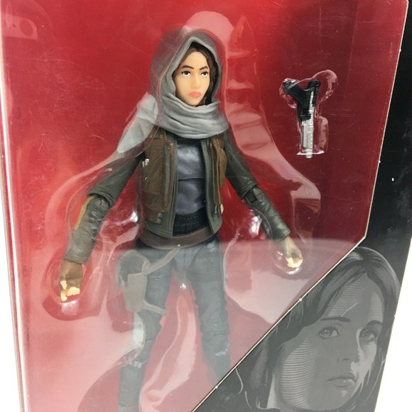 Star Wars Black Series Sergeant Jyn Erso Jedha 22 Action Figure Hasbro Disney 2 - Picture 4 of 12